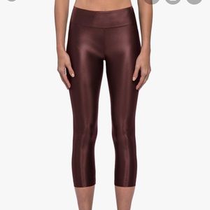 Koral Lustrous Leggings in Bordeaux